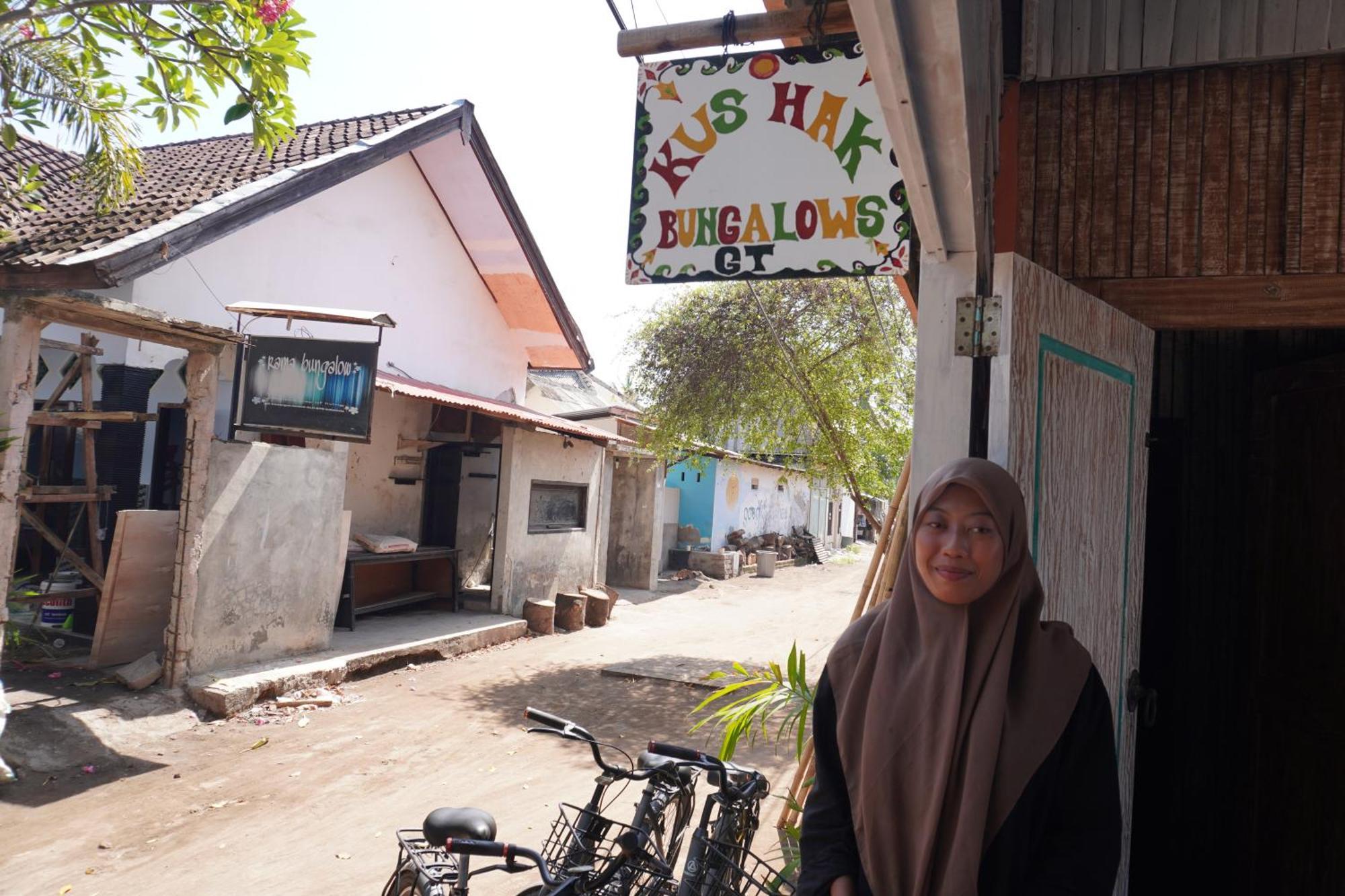 Kushak Bungalow Gili Trawangan Buitenkant foto