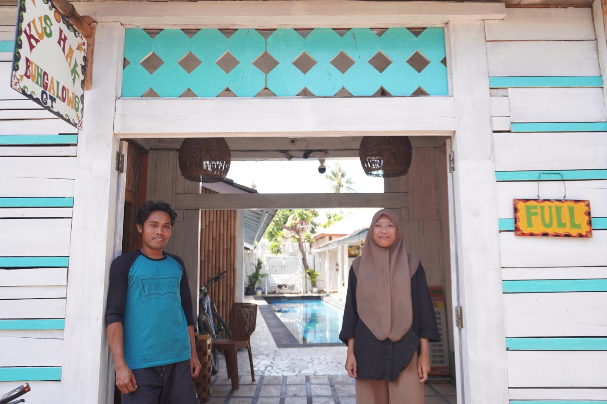 Kushak Bungalow Gili Trawangan Buitenkant foto