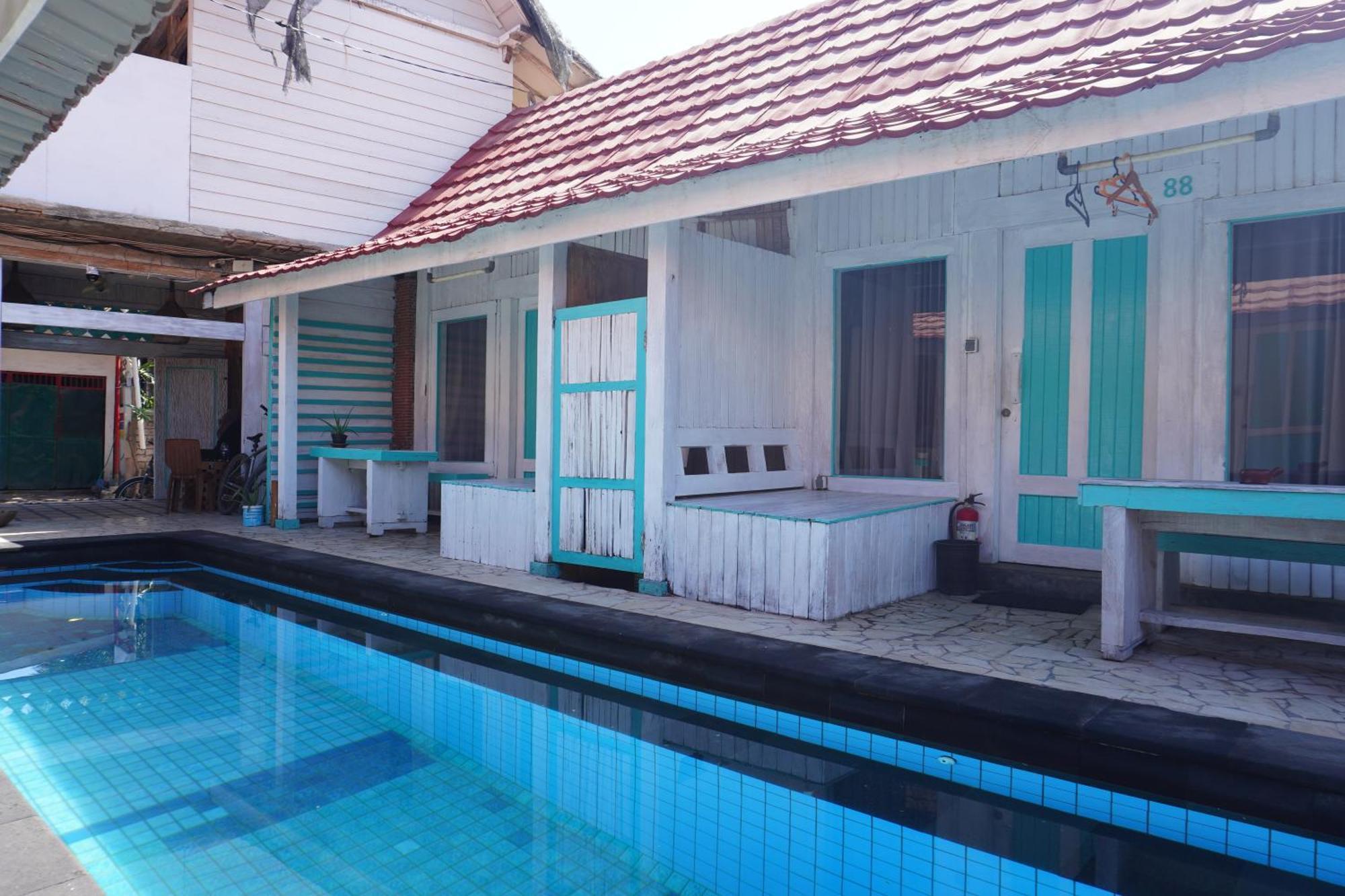 Kushak Bungalow Gili Trawangan Buitenkant foto