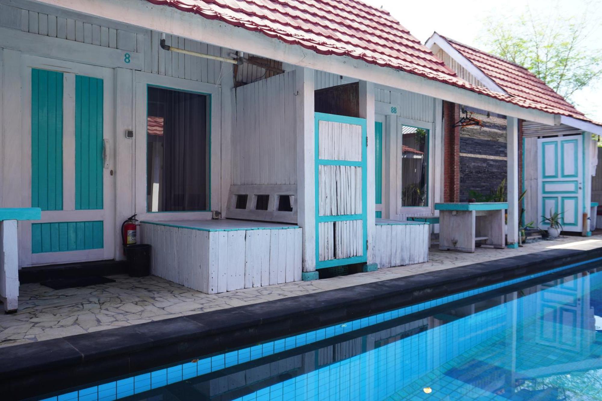 Kushak Bungalow Gili Trawangan Buitenkant foto